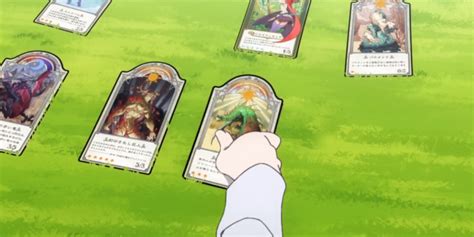 Little witch academia spellbook cards